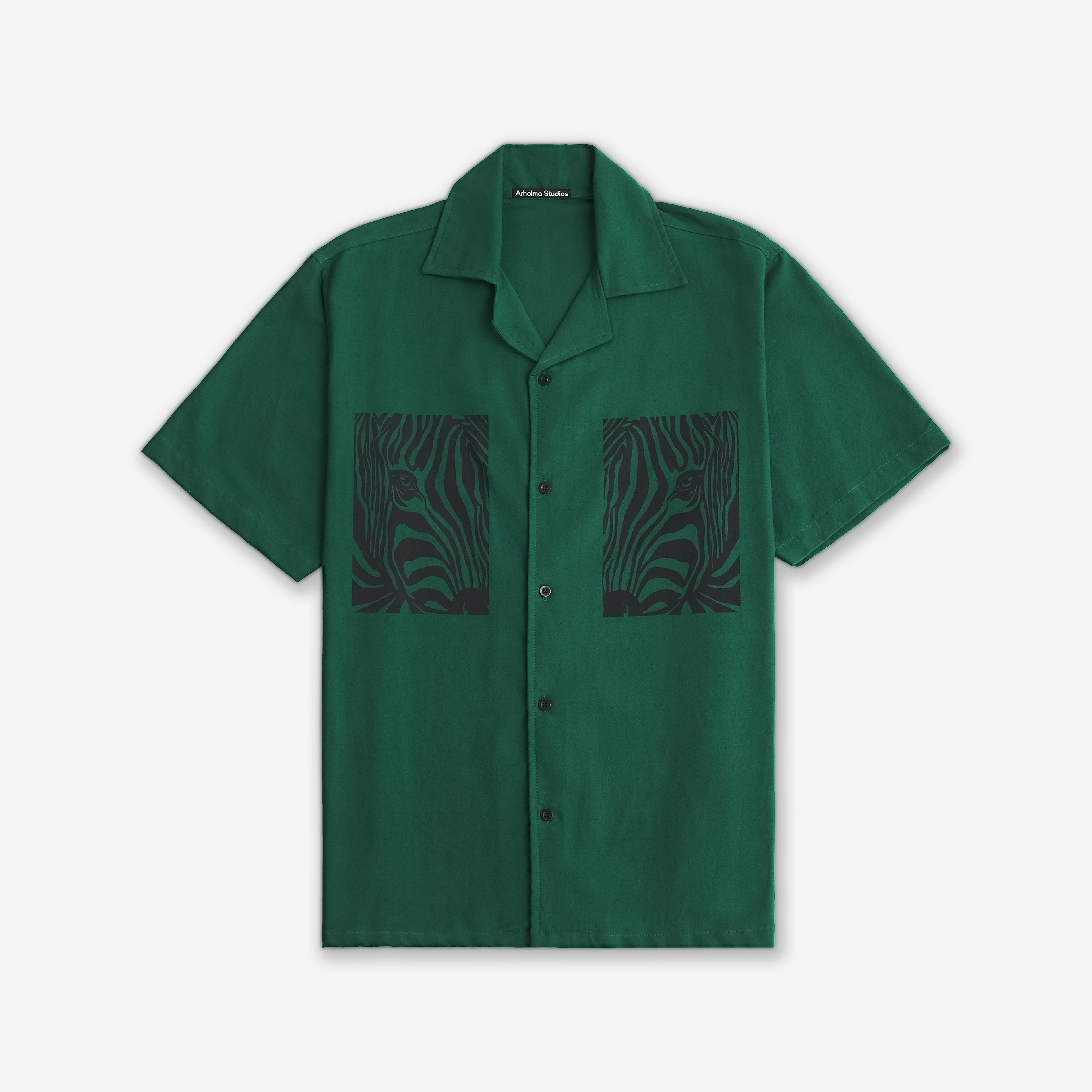Zebra Oversized Shirt Sycamore